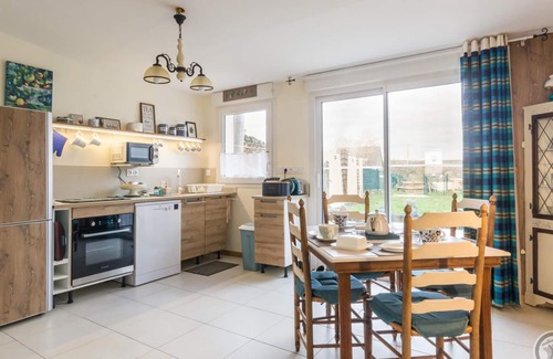 Barneville-Carteret Cottage | Renovated 18th-c. townhouse with enclosed garden near beaches and amenities