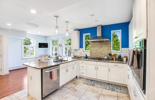 Annapolis House | Renovated dog-friendly bayfront home with private hot tub & pool, grill, & dock