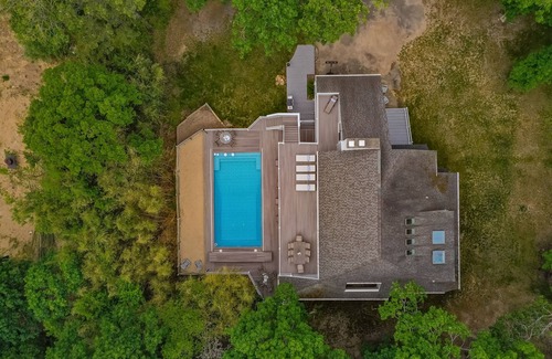 Shinnecock Hills House | Renovated home near ocean with private pool, grill, deck, patio