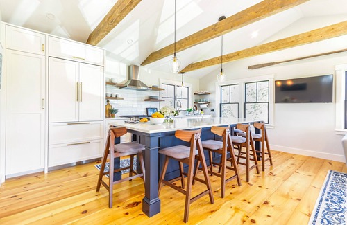 Harwich Center House | Renovated kitchen less than 2 miles to beach, walk to restaurants & bike trail