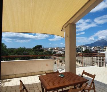 Scafati Apartment | Renovated Loft with Vesuvio view terrace