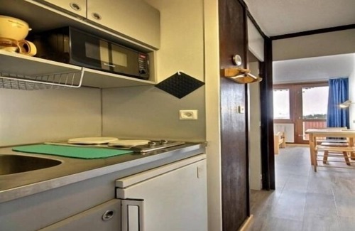 Plagne Centre Apartment | Renovated studio at the foot of the slopes with balcony and nice view