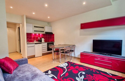 Flaine Apartment | Renovated Studio Near Slopes: Cozy, Ski Storage, Close to Shops