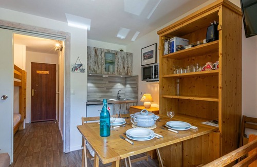 Val-d'Isere Apartment | Renovated studio with balcony, parking and near slopes in Val-d'Isère