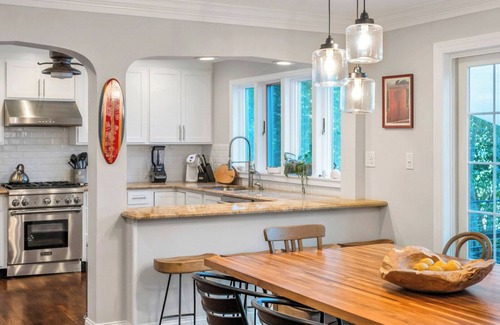Mattituck House | Renovated Waterfront Home, Outdoor Kitchen, Access to Dock, Close to North.