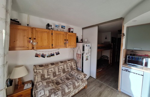 Notre-Dame-de-Bellecombe Apartment | Rental in Notre Dame de Bellecombe, Espace Diamant, 500m from the ski lifts.