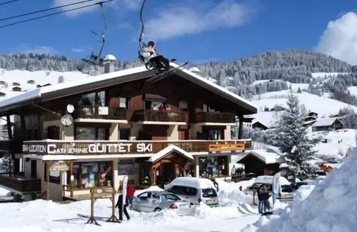 Notre-Dame-de-Bellecombe Apartment | Residence La Beguette - Warm studio at the foot of the diamond tracks