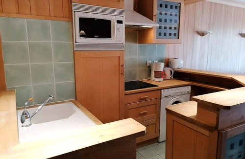 Pra Loup Apartment | Residence Chaumont 1 - 2 rooms for 6 people exposed South located in Rez de Chaussée, direct access to slopes