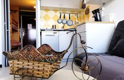 Pra Loup Apartment | Residence Chaumont 2 - Studio 4 people exposed Is close to the slopes, very nice view of the valley