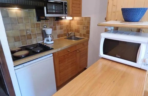 Le Grand-Bornand Apartment | Residence Etoile Des Neiges - Bright studio of 20 m2 with Savoyard atmosphere