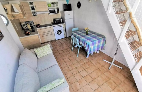 Leucate Villa | Residence Grande Bleue - VILLA T2 MEZZANINE 5 sleeping accommodations PORT LEUCATE