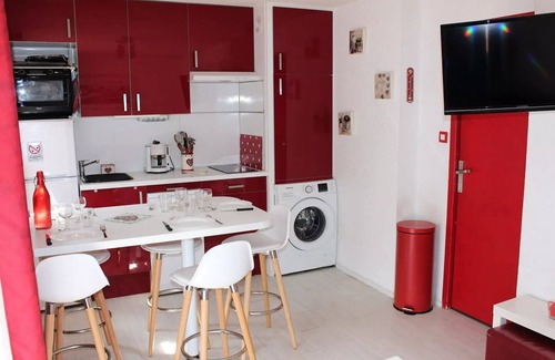 Valloire Apartment | Residence La Croix Du Sud - Studio cabin 4 people 2* exposed is