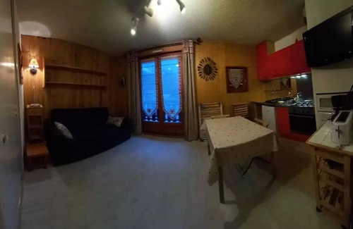 Valloire Apartment | Residence La Croix Du Sud - Studio cabin 4 persons 2* exposed north