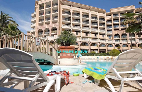 La Bocca House | Residence La Palme d'Azur Cannes Glass - 2 rooms 4/5 people - sea view