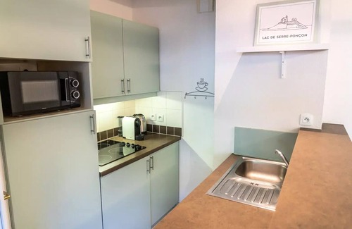 Les Orres Apartment | Residence Le Balcon Des Airelles - Quiet apartment in the heart of the Orres 1800