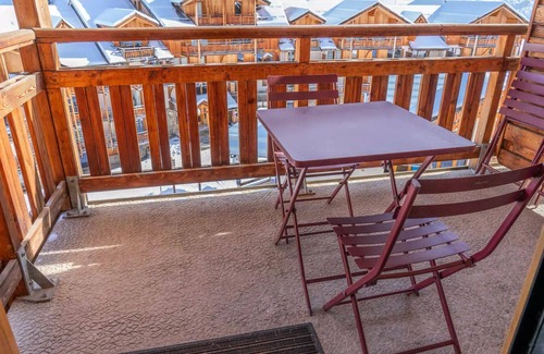 Les Orres Apartment | Residence Le Balcon Des Airelles - Beautiful apartment in the heart of the Orres 1800