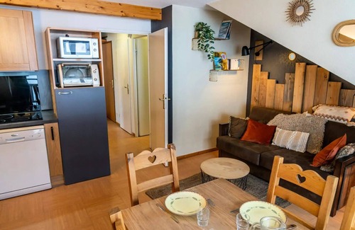 Les Orres Apartment | Residence Le Parc Des Airelles - Warm T2 with superb view of the slopes