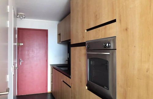 Arc-1600 Apartment | Residence Les Arolles - Nice and well-appointed 5 person cabin studio in Arc 1600 in the resort center and close to the slopes