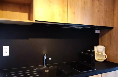 Arc-1600 Apartment | Residence Les Arolles - Nice and well-appointed 5 person cabin studio in Arc 1600 in the resort center and close to the slopes