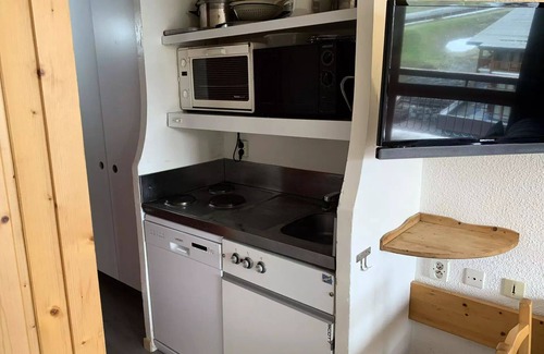Arc-2000 Apartment | Residence Les Lanchettes - Charming studio for 3 people in Arc 2000 ski to the feet, close to shops and bowling