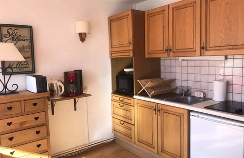 Arc-1600 Apartment | Residence Les Charmettes - Pleasant studio for 2 people, ideally located, near the slopes and shopping center