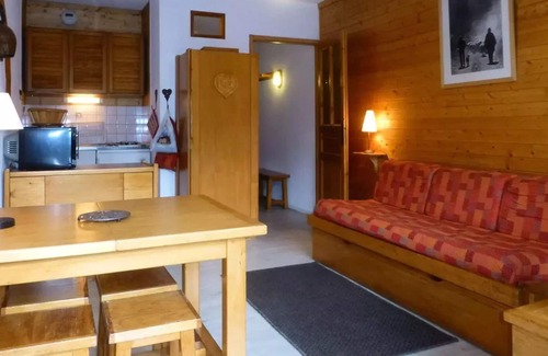 Plan Peisey Apartment | Residence Pierra Menta - Studio for 4 People