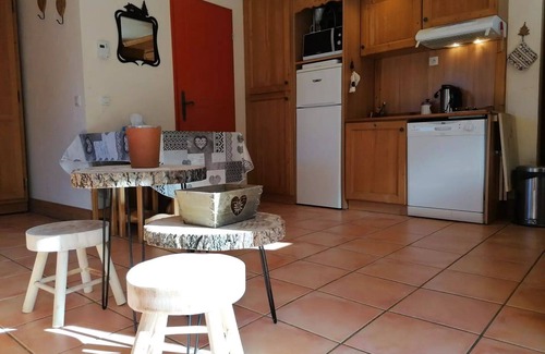 Pra Loup Apartment | Residence Pra Roustan - Spacious studio, well equipped and decorated, located in a quiet area, close to nature, Pra Loup