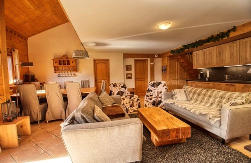 Les Esserts Apartment | Residence Refuge De L'Alpage Bat D - Beautiful duplex at the foot of the slopes, Wifi
