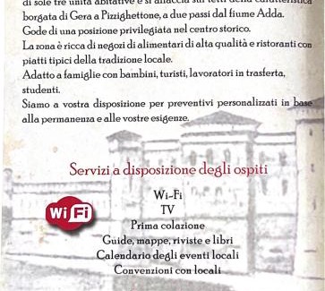 Pizzighettone Apartment | Residenza La Torre Pizzighettone