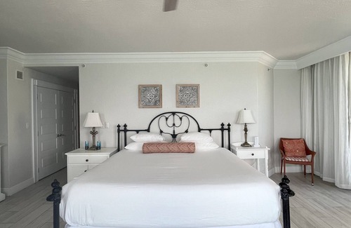 Barrier Island Resort | Resort located directly on the sand of the Atlantic Ocean! Room w/an oceanview!