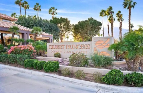 Palm Springs Condo | Resort-style living with golf tennis pools & views