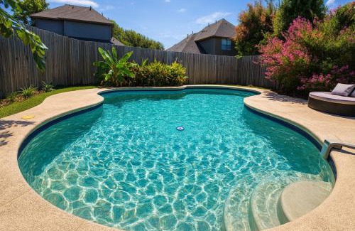 Plano House | Resort-Style Pool Home Games, BBQ and Near Downtown