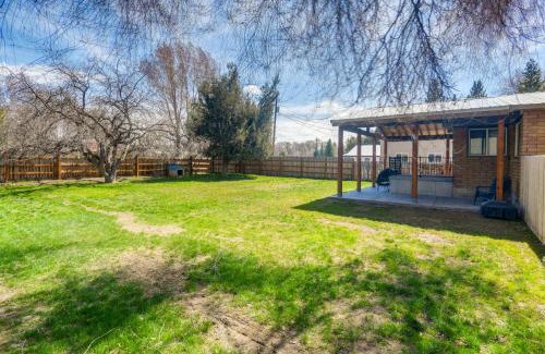 Rexburg House | Rexburg Escape with Fenced Yard and Covered Patio!