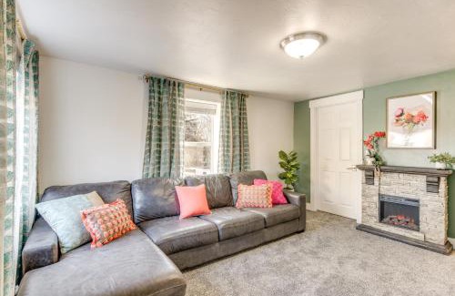 Rexburg House | Rexburg Escape with Fenced Yard and Covered Patio!