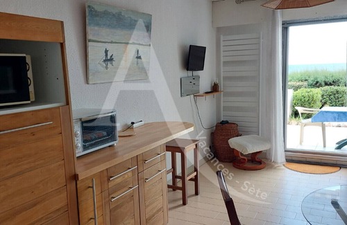 Sete Apartment | Rez de jardin vue mer avec parking