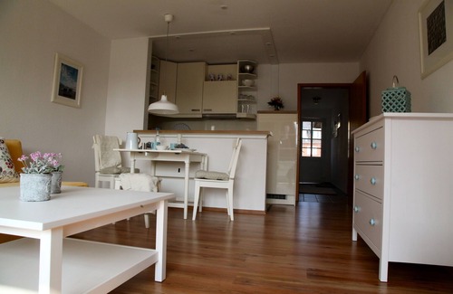 Bad St. Peter-Ording Apartment | Right in the middle with a view of the sea, a feel-good holiday between the sea and the Kurwald WLAN