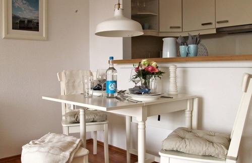 Bad St. Peter-Ording Apartment | Right in the middle with a view of the sea, a feel-good holiday between the sea and the Kurwald WLAN