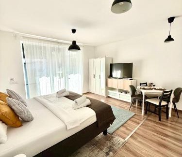 Kecskemet Apartment | Rita Apartman saját parkolóval és erkéllyel
