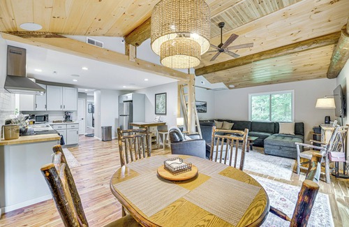 Schroon Lake House | River Access On-Site: Schroon Lake Gem on 21 Acres