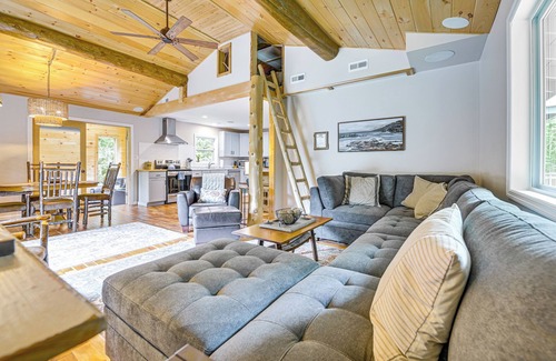 Schroon Lake House | River Access On-Site: Schroon Lake Gem on 21 Acres