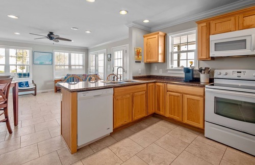 Minnesott Beach House | River House - Delightful Waterfront House with Private Dock