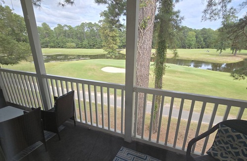 Carolina Forest Condo | River Oaks 654 with golf course view