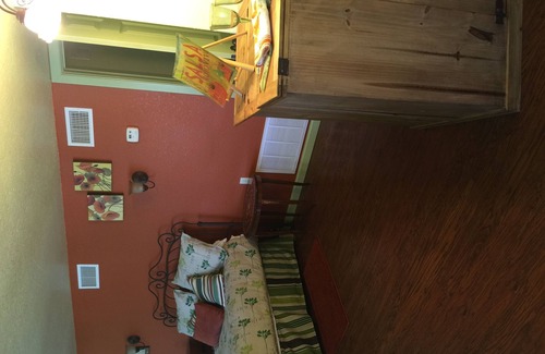 Brazoria Bed & Breakfast | River Rendezview's Loft overlooks the peacful San Bernard River