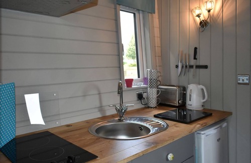 Llanfair Caereinion Cottage | River View 2 is a two berth glamping unit.
