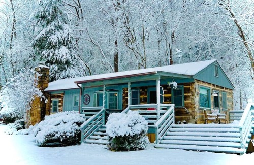 Luray Cabin | Riverfront Cabin! Farm, Fireplaces, Trail & Kayaks
