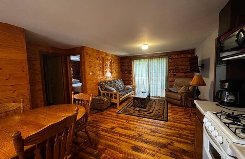 Crystal Falls Cabin | Riverfront Cabin #4.