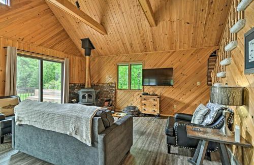 Mayfield House | Riverfront Traverse City Cabin Near Snowmobiling!