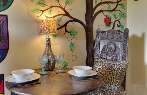 Alport House | Romantic four poster Cottage private outdoor Hot Tub & Sauna at Harthill Hall plus private daily use of indoor pool and sauna 1 hour per day