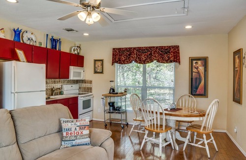 Helotes House | Romantic Getaway Cottage with Hot Tub and Resort Amenities
