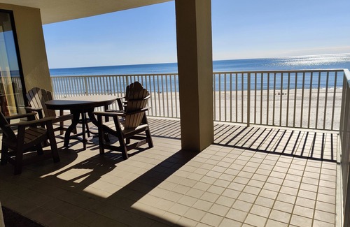 Orange Beach Condo | Romar Place 406, 3BR, 3BA, Direct Gulf Front, End Unit, Wrap around balcony